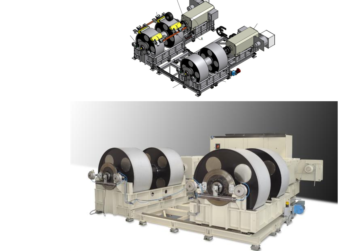 4WD chassis dynamometer